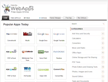Tablet Screenshot of handywebapps.com
